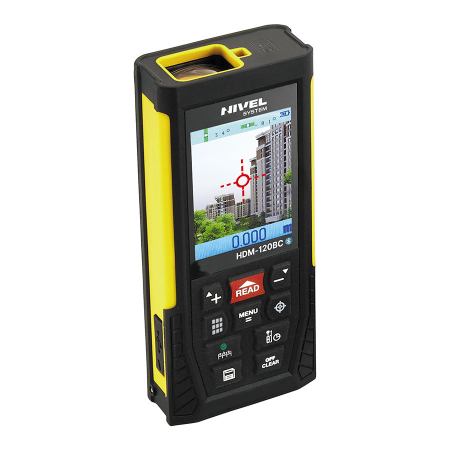 Dalmierz laserowy Nivel System HDM-120BC - z czerwoną wiązką, bluetooth